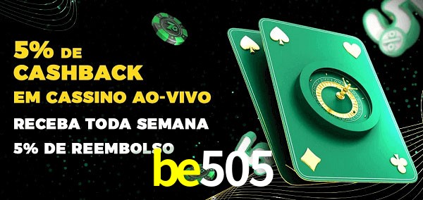 Promoções do cassino ao Vivo be505